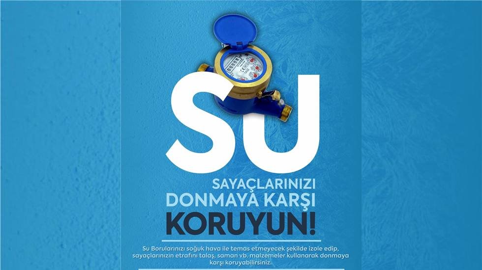 Balıkesir’de sayaçlara “don” uyarısı