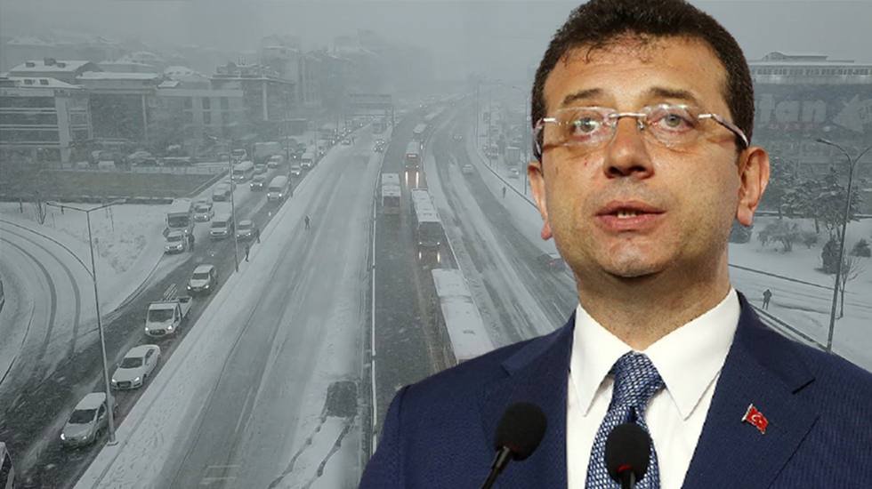 İmamoğlu İstanbulluları uyardı: 'Zorunlu olmadıkça trafiğe çıkmayın!'