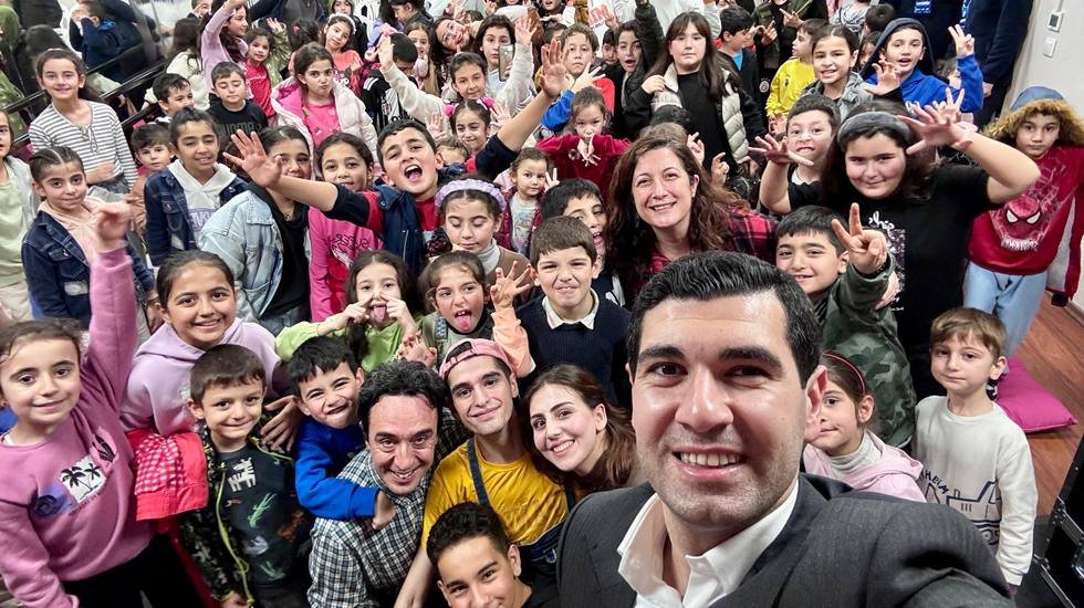Yarıyıl tatili şenliklerine binlerce çocuk katıldı