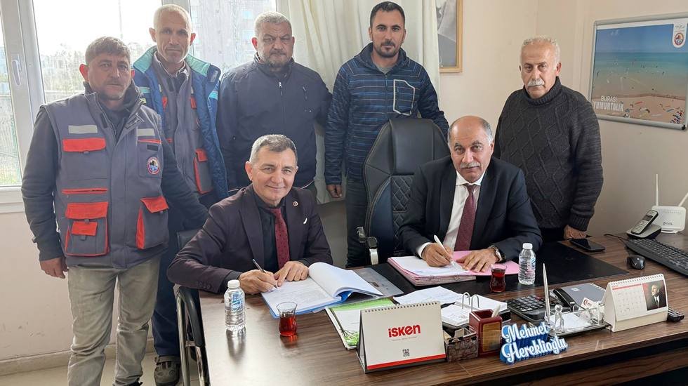 Yumurtalık Belediyesi’nde toplu iş sözleşmesi sevinci