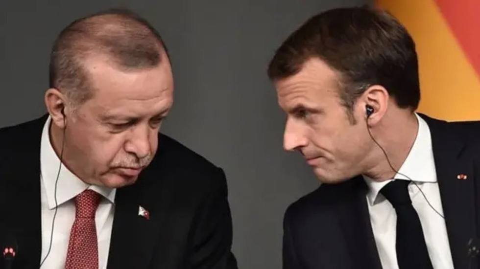 Fransa Cumhurbaşkanı Macron'dan, Erdoğan'a telefon