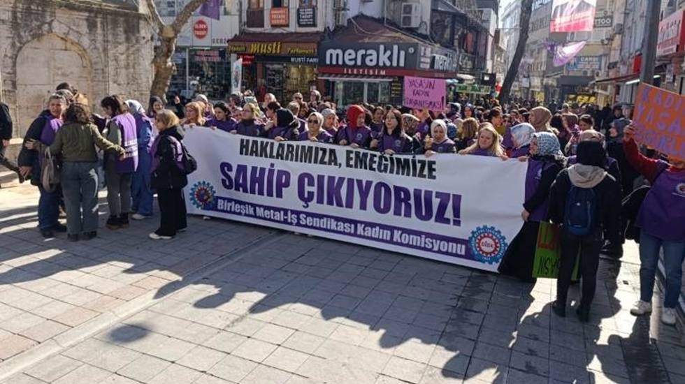 Kadın metal işçilerinden 8 Mart mesajı: 'AKP bizi ucuz işçi olarak görüyor’