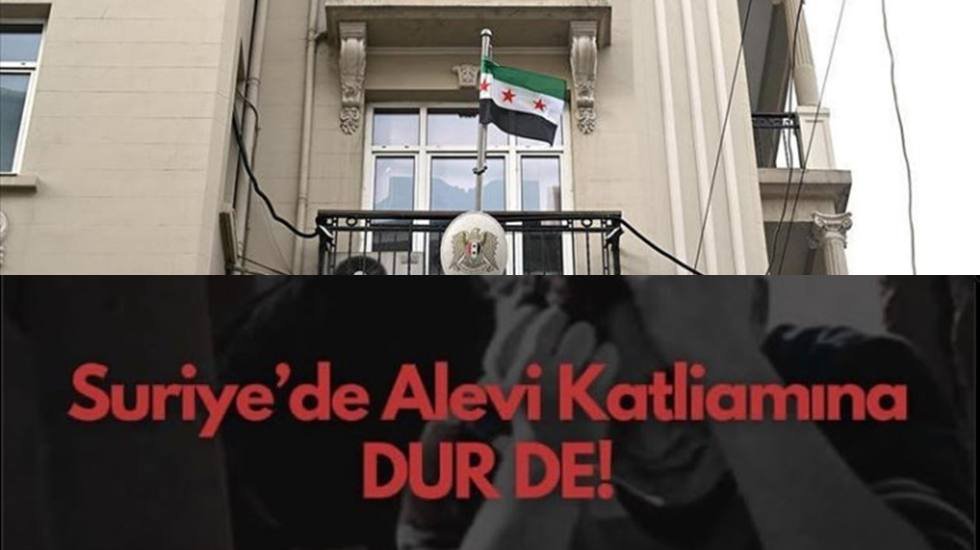 Suriye Başkonsolosluğu önünde polis barikatı: Yollar kapatıldı