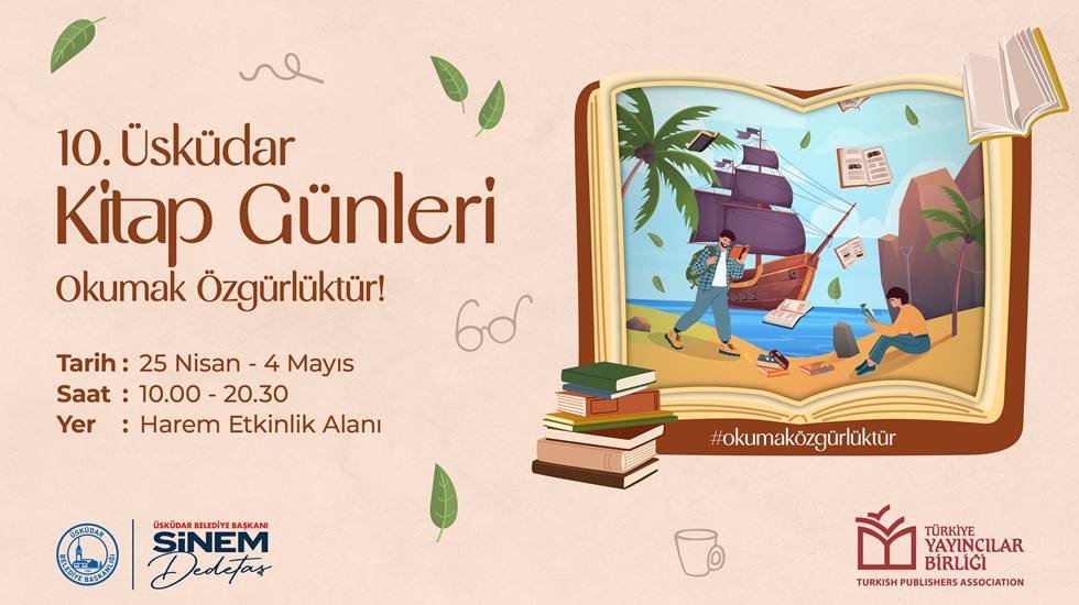 10. ’Üsküdar Kitap Günleri' başlıyor