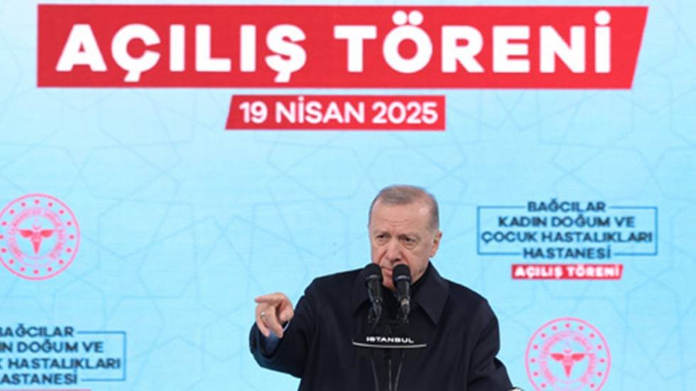 Erdoğan konuşurken pankart açan işçi tutuklandı