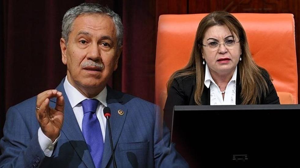 Gülizar Biçer Karaca’ya Bülent Arınç’tan bir destek daha…