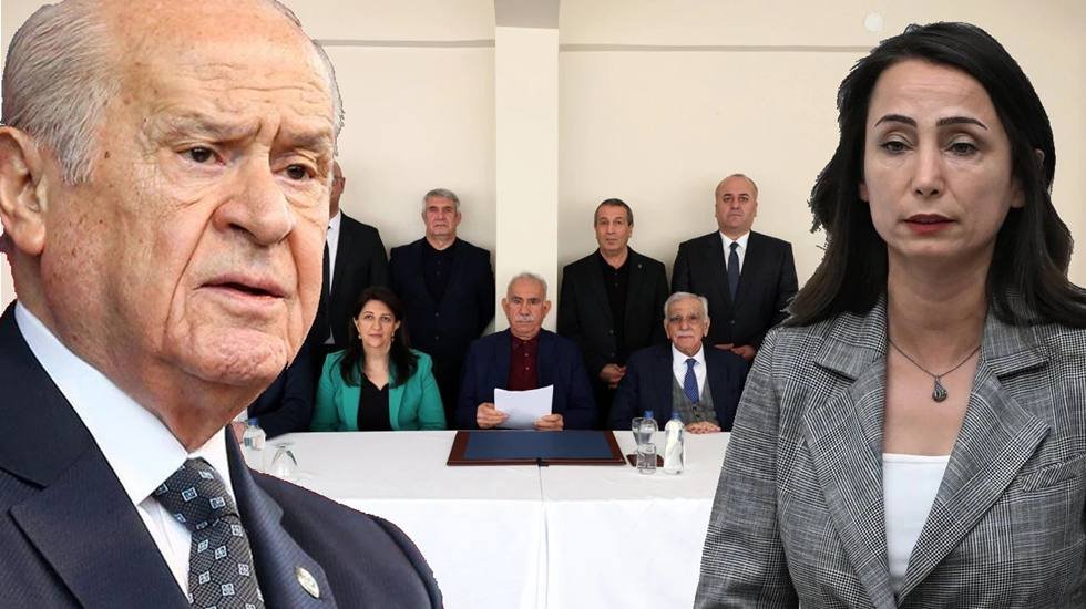 'Ön şart' açıklamasına tepki gösteren Bahçeli’ye DEM Parti'den ilk yanıt!