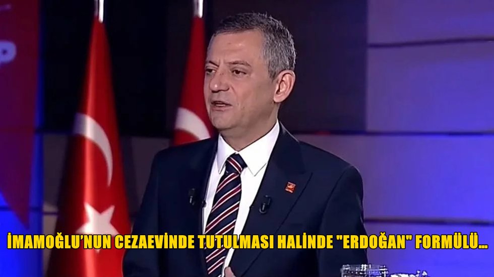 Özgür Özel, olası formülü açıkladı...