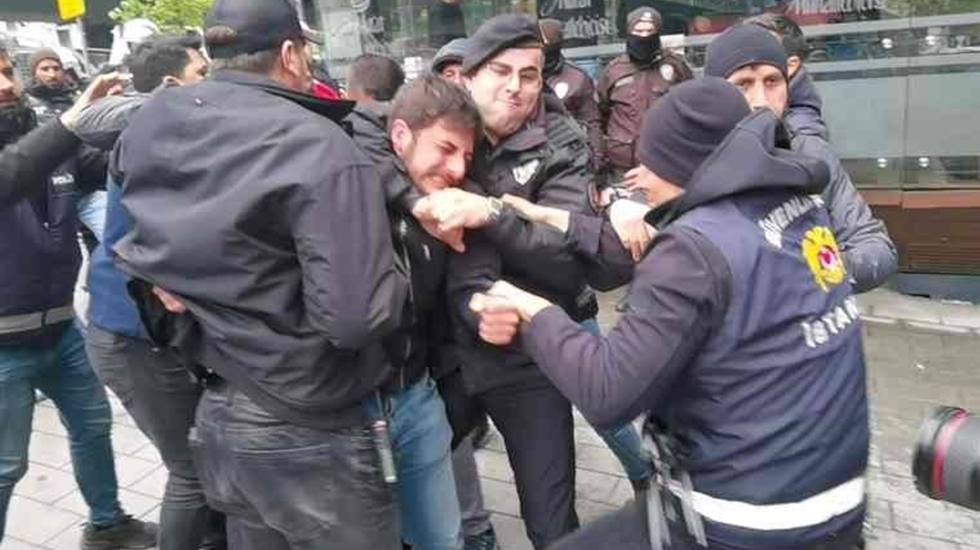 1 Mayıs'ta polis müdahalesi: 384 eylemci gözaltına alındı.