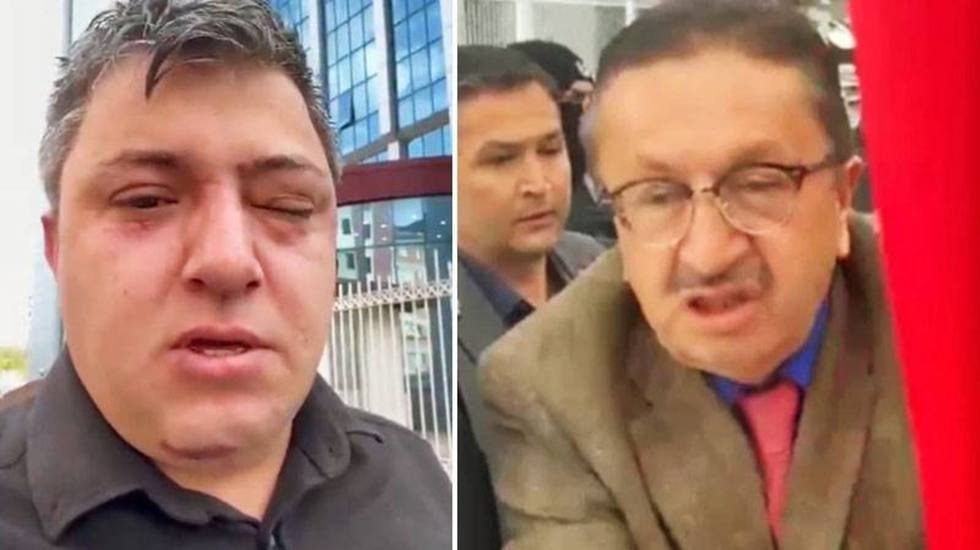 AKP’li Başkan bir işçiyi başkan yardımcılarıyla birlikte darp etti...