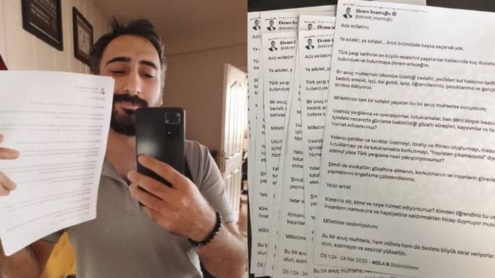 İmamoğlu'nun paylaşımlarını dağıtığı için tutuklanan Avukat Saldıroğlu'ndan AYM'ye 'ifade özgürlüğü' başvurusu