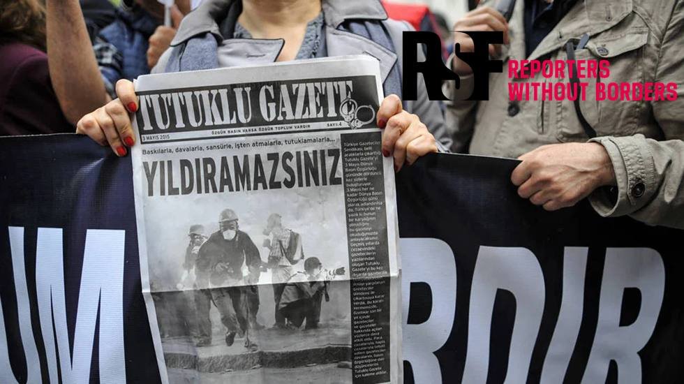 RSF’nin 2025 Basın Özgürlüğü Endeksi’ne göre Türkiye basın özgürlüğünde ‘çok vahim’ kategoride