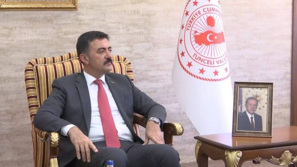 Tunceli Valisi Bülent Tekbıyıkoğlu Merkez'e çekildi
