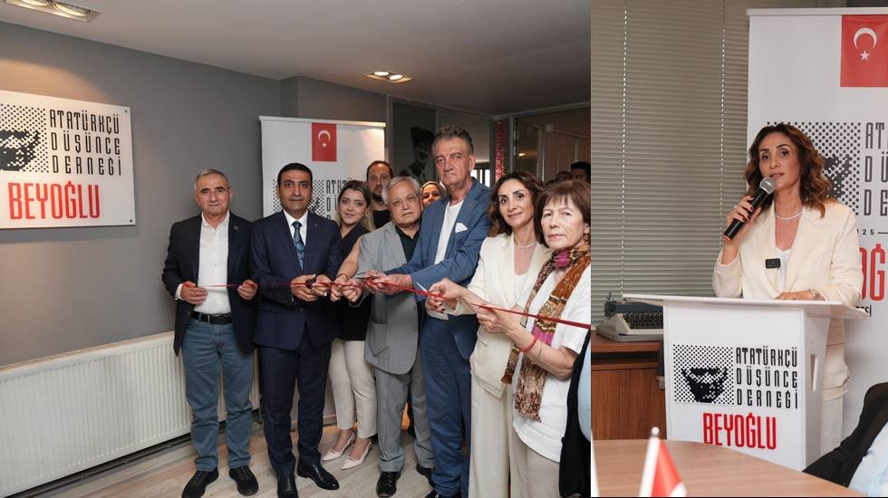 Atatürkçü Düşünce Derneği’nin Beyoğlu Şubesi Şişhane’de Açıldı