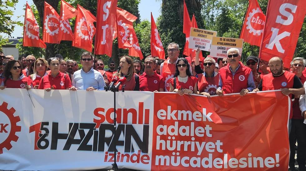 DİSK'ten Kadıköy'de 15-16 Haziran buluşması