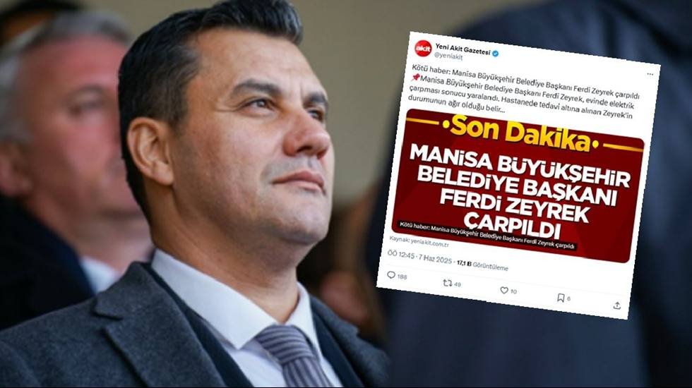 Manisa Büyükşehir Belediyesi'nden, Yeni Akit ve Zekeriya Say’a suç duyurusu!