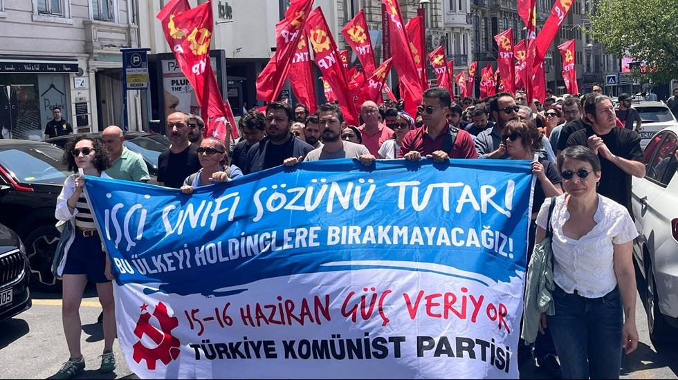 TKP 16 Haziran’ın 55. yılında TÜSİAD’ın kapısına dayandı