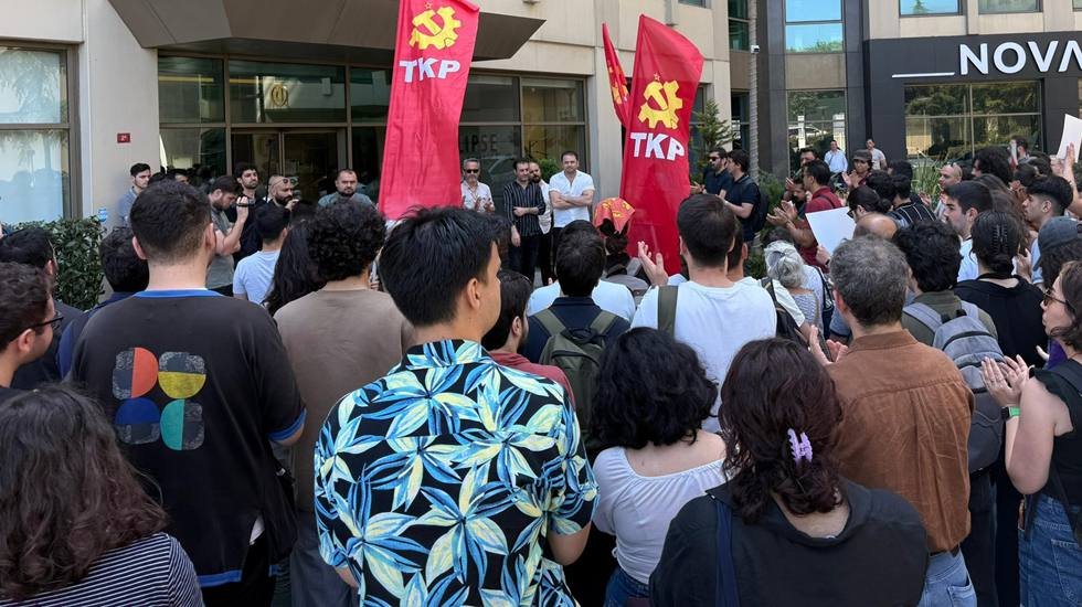 TKP'den direnişteki KRT emekçilerine ziyaret