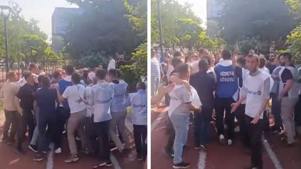 AKP’li Altındağ Belediyesi’nde direnen işçilere polis şiddeti!