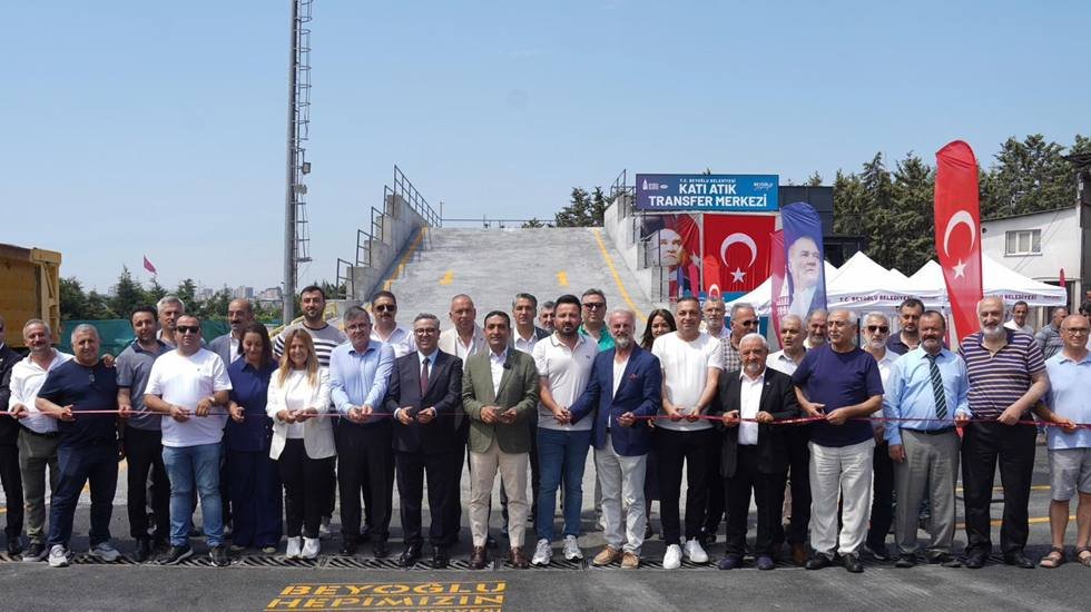 Beyoğlu’nda ‘Katı Atık Transfer Merkezi’ hizmete girdi