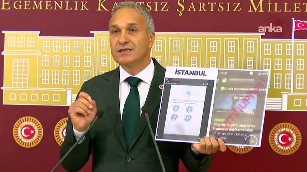 CHP'li Suat Özçağdaş 'LGS' skandalını Meclise taşıdı