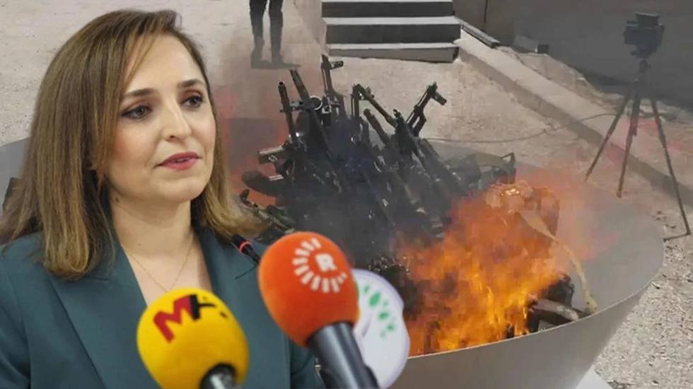 DEM Parti Sözcüsü Ayşegül Doğan: 'Silah bırakanlar 'Siyaset yapmak istiyoruz' diyorlar