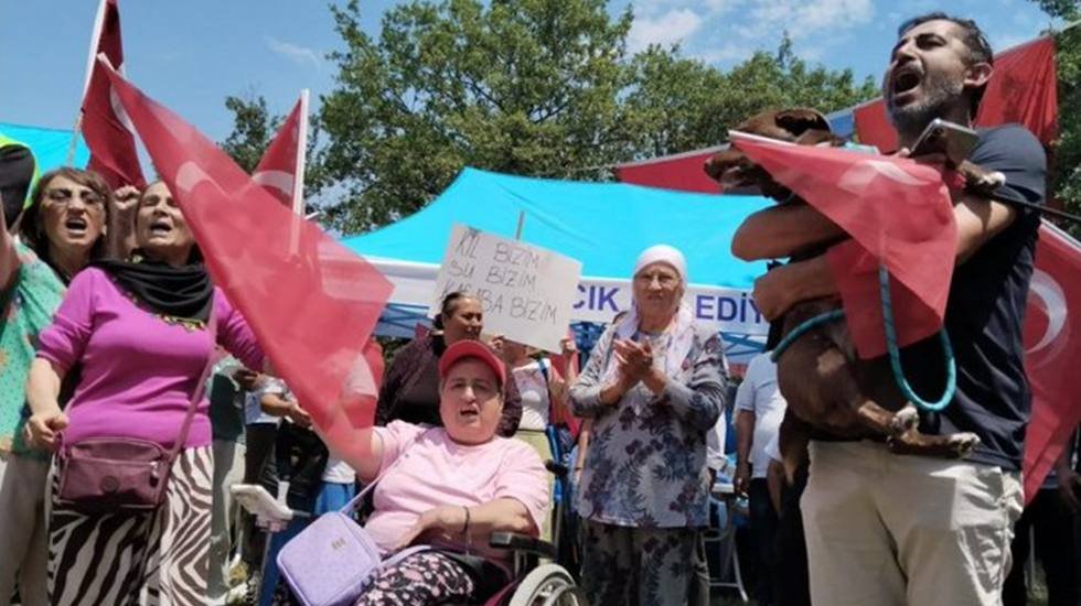 Tokatlı yurttaşlardan maden ocağına karşı duruş...