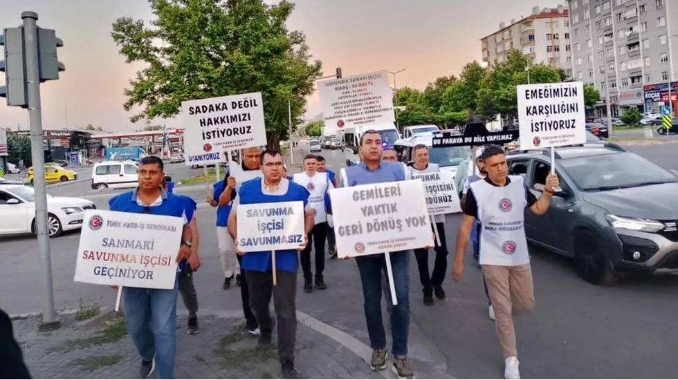 Türk-İş ertelediği eylemleri yeniden başlatıyor, Harb-İş Ankara’ya yürüdü…