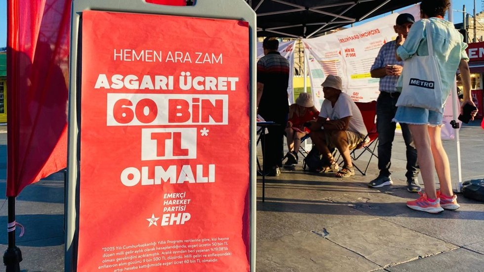 Asgari ücret 60 bin TL olmalı!