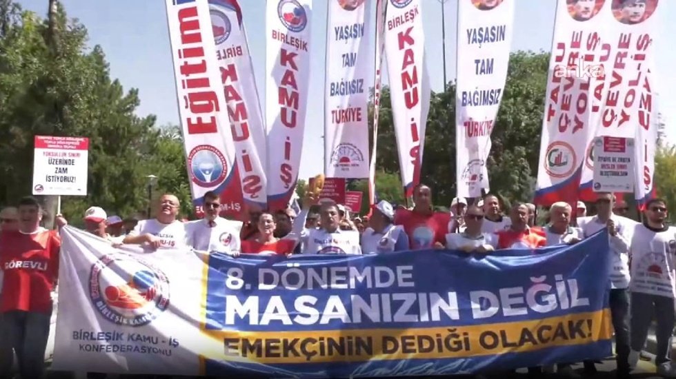Birleşik Kamu-İş: 'Biz sizin köleniz değiliz'