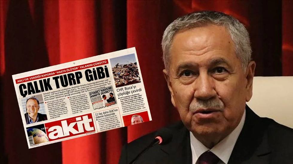 Bülent Arınç'tan Yeni Akit'e: Ahlaktan edepten yoksun gazete