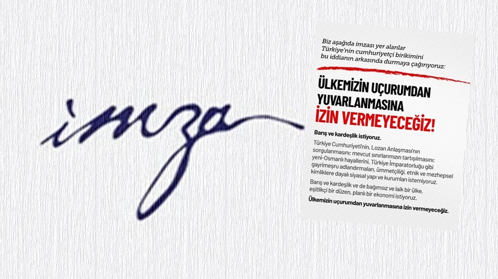 Cumhuriyetçi aydınlardan imza kampanyası: Ülkemizin uçurumdan yuvarlanmasına izin vermeyeceğiz