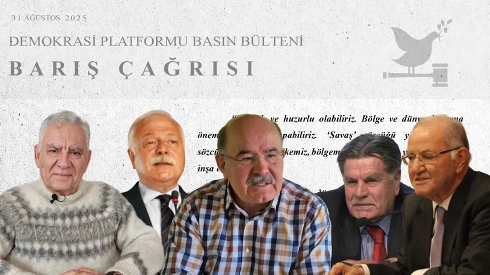 Demokrasi Platformu'dan 'barış çağrısı': "Kendisini öteki hisseden tüm yurttaşlarıyla barışmalı"