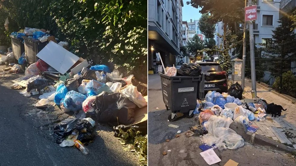 Kayyum başkan ne yapıyor? Şişli sokaklarında çöp dağları…