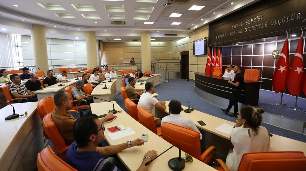 Kepez’den iş güvenliğine dijital ve görsel destek