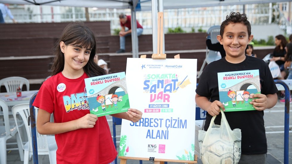 Küçükçekmece’de yaz boyunca sanat sokakta!