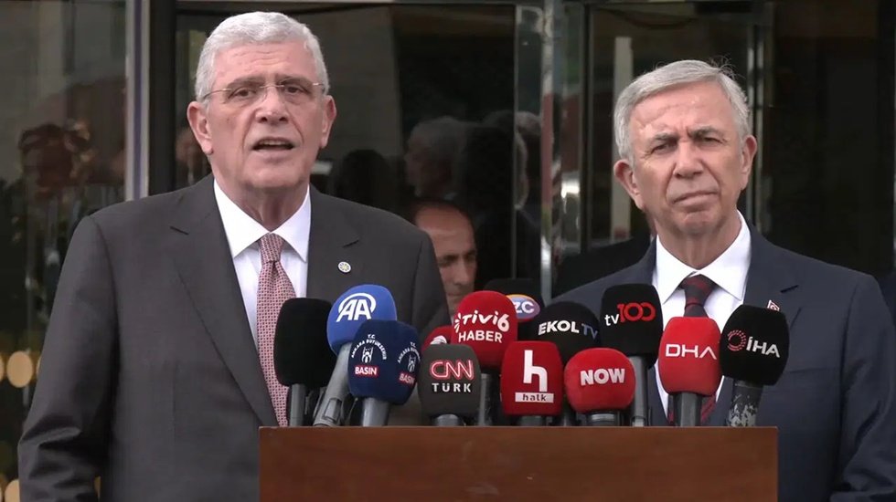 Dervişoğlu&rsquo;ndan Mansur Yavaş'a 'destek' ziyareti...