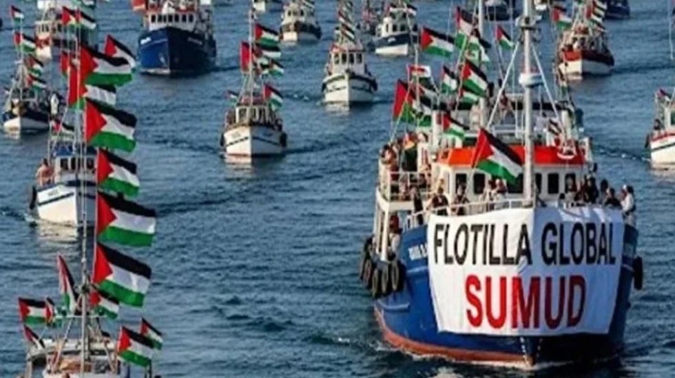 TKP: Sumud Filosu, t&uuml;m d&uuml;nyanın g&ouml;z&uuml; &ouml;n&uuml;nde İsrail haydutluğunun hedefi oldu.