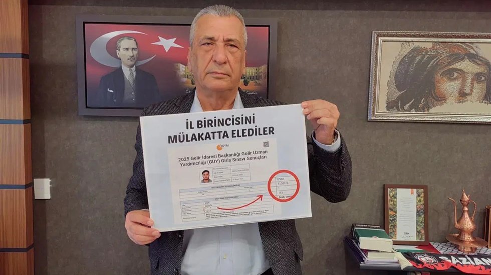 CHP'li &Ouml;zt&uuml;rkmen duyurdu: İl birincisi m&uuml;lakatla elendi!