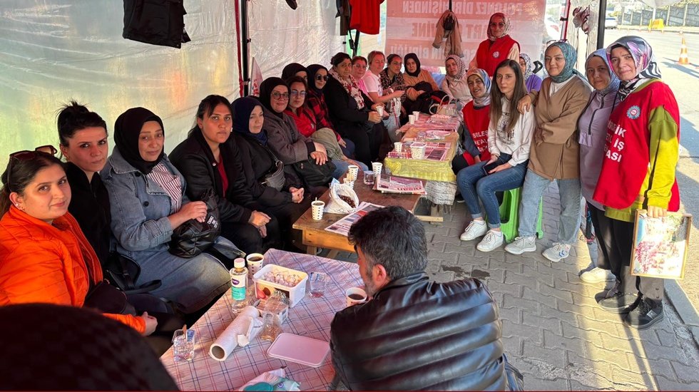 Grevlerinde 12'nci g&uuml;n&uuml; geride bırakan Smart Solar iş&ccedil;ilerini destek ziyareti&hellip;