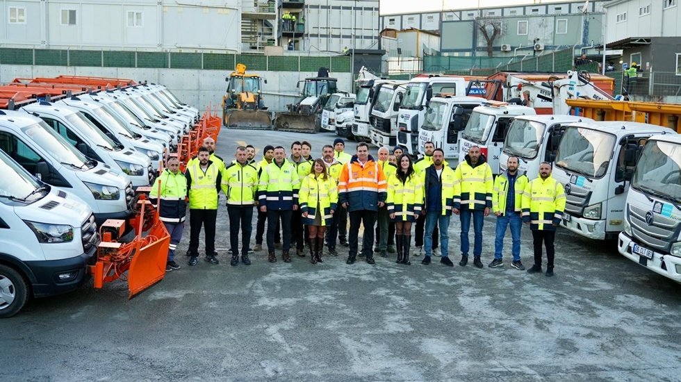 Beşiktaş Belediyesi olumsuz hava koşullarına karşı hazır...