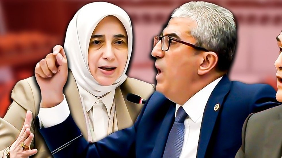 CHP'li G&ouml;khan G&uuml;naydın 'Hi&ccedil; mi utanmıyorsunuz?' diye sordu, AKP'li &Ouml;zlem Zengin 'Utanmıyoruz' dedi...