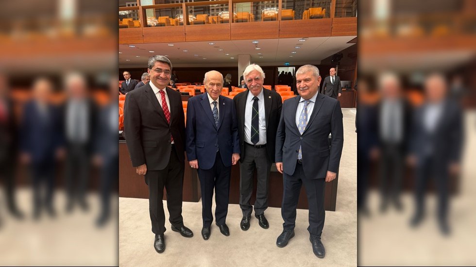 DEM Partili Cengiz &Ccedil;andar ile Bah&ccedil;eli arasında "Kısa ve sıcak sohbet"