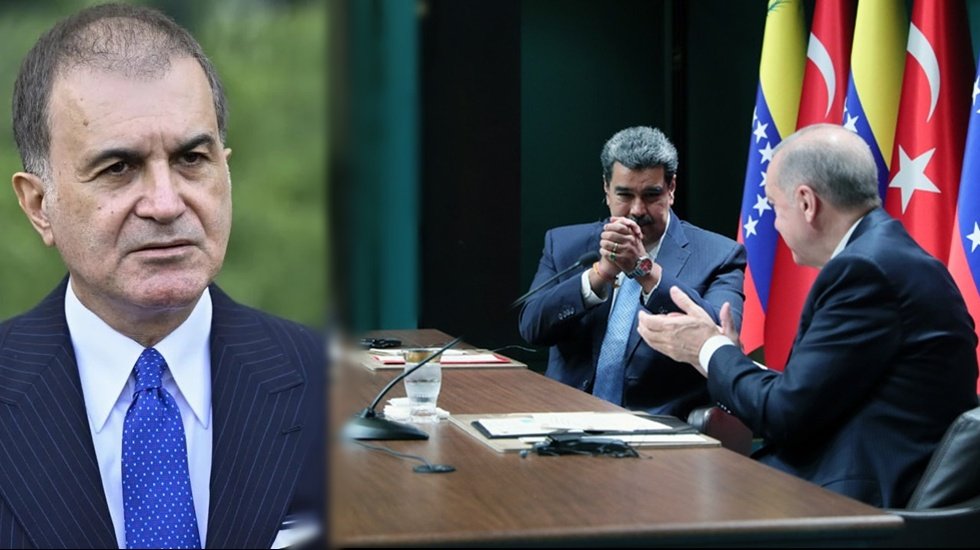 AKP'li &Ouml;mer &Ccedil;elik'ten 'ABD' ve 'Trump'sız Venezuela a&ccedil;ıklaması!