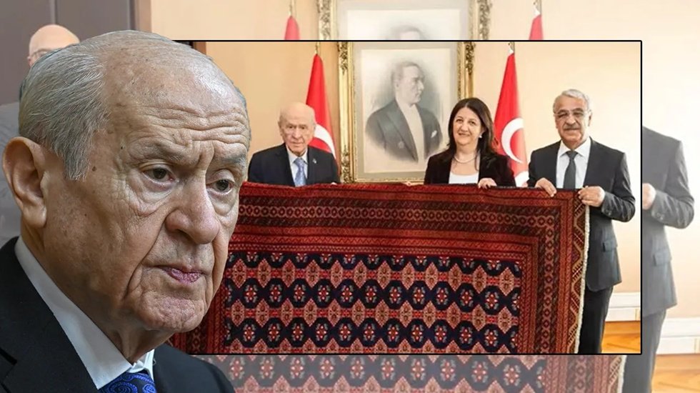 &Ouml;calan'dan kilim hediye alan Bah&ccedil;eli kilime isim verdi&hellip;