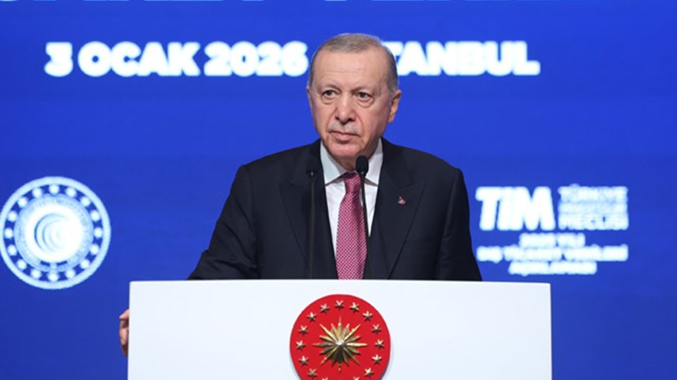 TİM zirvesinde konuşan Erdoğan Venezuela'ya y&ouml;nelik saldırıya değinmedi&hellip;