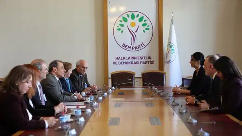 T&uuml;rk Tabipleri Birliği&rsquo;nden, DEM Parti'ye ziyaret