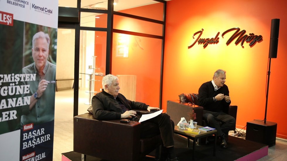 "İmzalı Kitaplar M&uuml;zesi" s&ouml;yleşileri, usta yazar Başar Başarır&rsquo;ı ağırladı.