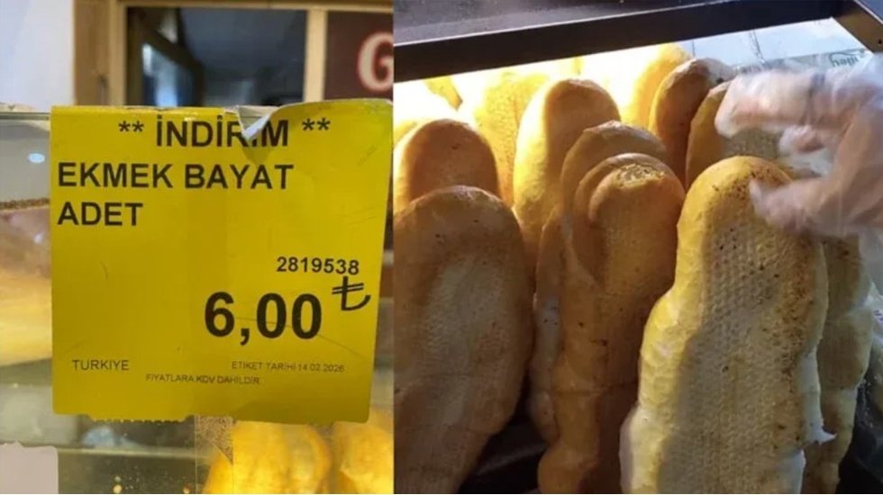 Başkentte ucuz bayat ekmek kuyruğu...