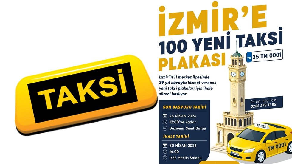 İzmir&rsquo;de Taksi Plakası İhalesi İ&ccedil;in Geri Sayım: "İptal İddiaları Asılsız!"